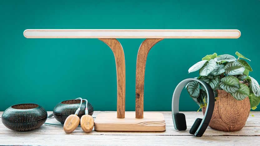 Équipement EMDR professionnel - Bandeau LED et vibreurs en bois